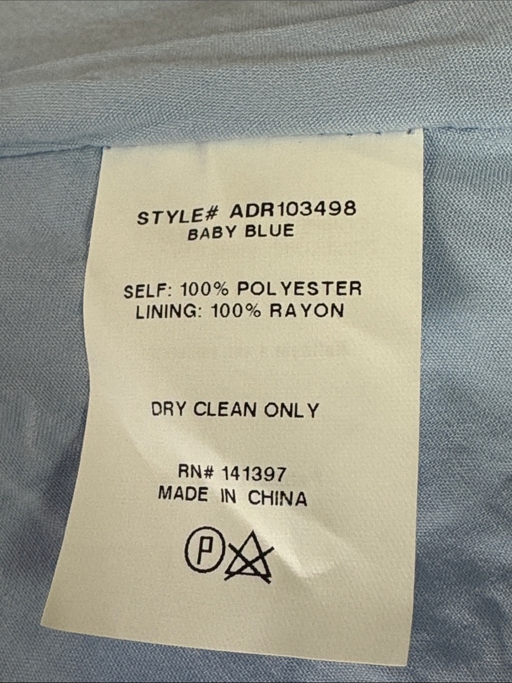 ASTR The Label Varya Satin Cowl Neck Formal Maxi Dress Size Medium Baby Blue - Picture 12 of 13